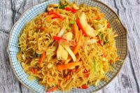 DIY星洲炒米粉做法图解10)