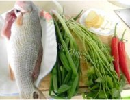 「健康美食」清蒸鲈鱼做法图解1)