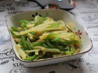 家常菜土豆青椒丝