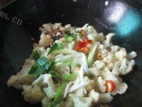 自制干锅菜花做法图解8)