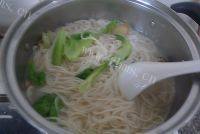 味道不错的鸡汤面
