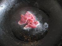 家常菜蒜薹炒肉做法图解2)