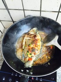 家常菜红烧福寿鱼做法图解9)