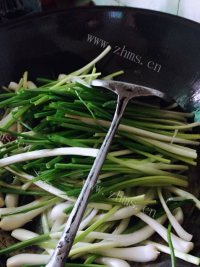 家庭荞头肉片做法图解6)