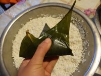 好吃的黑提蜜枣粽做法图解8)