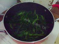 家常菜凉拌茼蒿做法图解4)