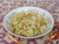 很有食欲的清炒圆白菜