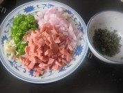自制意式比萨蛋糕做法图解2)