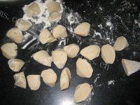 自己做的萝卜肉饺子做法图解8)