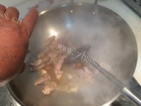 美味黄瓜炒肚尖做法图解7)