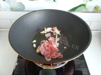 家常菜肉片四季豆做法图解7)