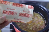 自制浓汤火腿玉米浓汤做法图解7)