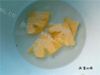 夏日冰饮之菠萝酸奶昔做法图解1)