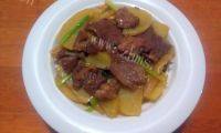 有特色的土豆肉片