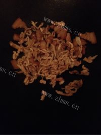 家常菜萝卜干炒肉做法图解4)