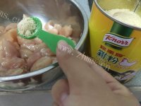 口感不错的自制鸡米花做法图解3)