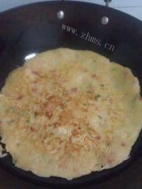 自己做的萝卜丝鸡蛋饼