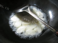 爽口泡菜炒山药做法图解3)