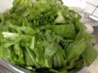 自己做的蒜蓉油麦菜做法图解1)