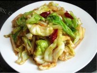 香喷喷的手撕包菜做法图解5)