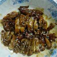 美味的酱香鸡腿