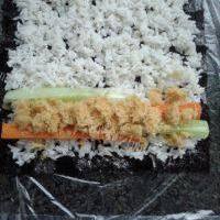 #爱美食#肉松寿司的做法图解七