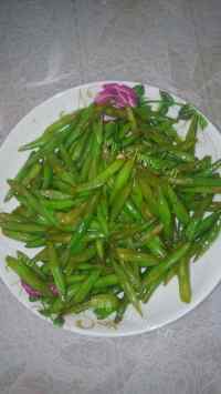 家常菜清炒豆角