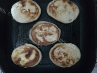 自制葱香发面饼