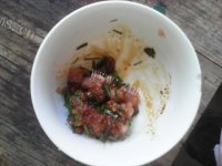 豆腐夹肉做法图解1)