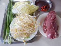 家常菜水煮肉做法图解1)