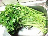 自己做的芹菜馅饺子做法图解1)