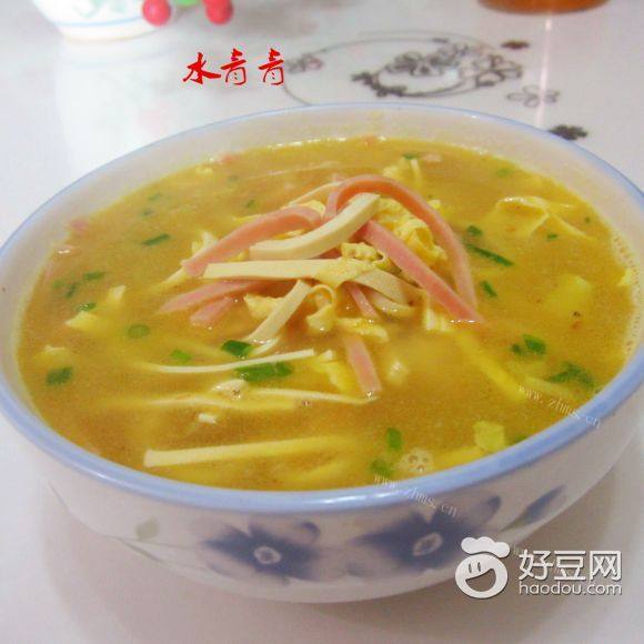 简单三丝汤