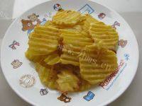 简单的烤土豆片