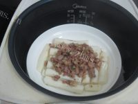 美味淮山药蒸肉碎做法图解10)