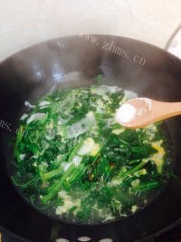 菠菜鸡蛋汤做法图解8)