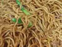 美味的杂蔬炒面