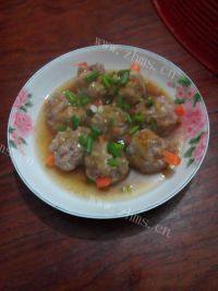 家常菜胡萝卜肉丸