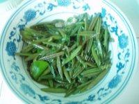 家常菜莼菜肉丝汤做法图解2)