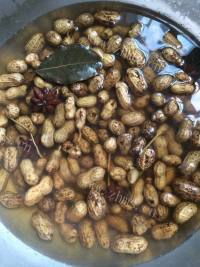 美味的水煮花生做法图解4)