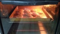 自制核桃酥饼做法图解6)