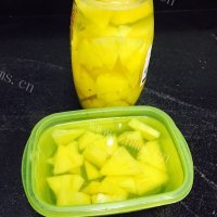 自制菠萝罐头做法图解8)