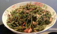 家常菜扁豆炒肉丝