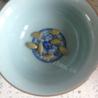 香甜抹茶南瓜子布丁做法图解6)