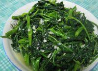 味道香醇的蒜香空心菜