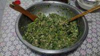 自己做的荠菜水饺做法图解7)
