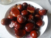 香喷喷的烤板栗做法图解6)