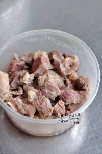 下酒菜红烧牛肉做法图解3)