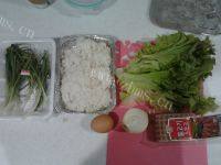 色味俱全的蔬菜蛋炒饭做法图解1)