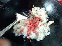 雪人炒饭便当做法图解5)