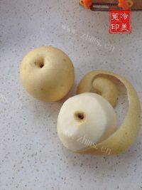 美味自制梨皮玫瑰花做法图解1)